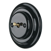 1 Gang Flush-mounted Anqitue Toggle Switch with metal knob