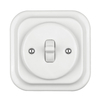 New Arrivals Square Flush Mounted Porcelain Electric Toggle Switch