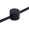 D23mm×H18mm Plastic Round Cable Holder for Home Decoration