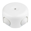 D78×H45mm Vintage Porcelain Junction Box with 4 Terminals