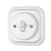 New Arrivals Square Flush Mounted Porcelain Electric Toggle Switch