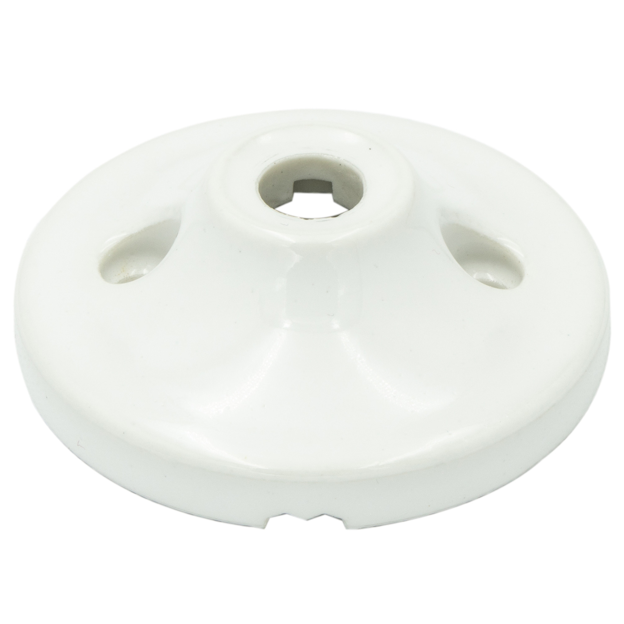 Retro Ceramic Colorful D72MM*H25MM Screw-On Ceiling Roses 