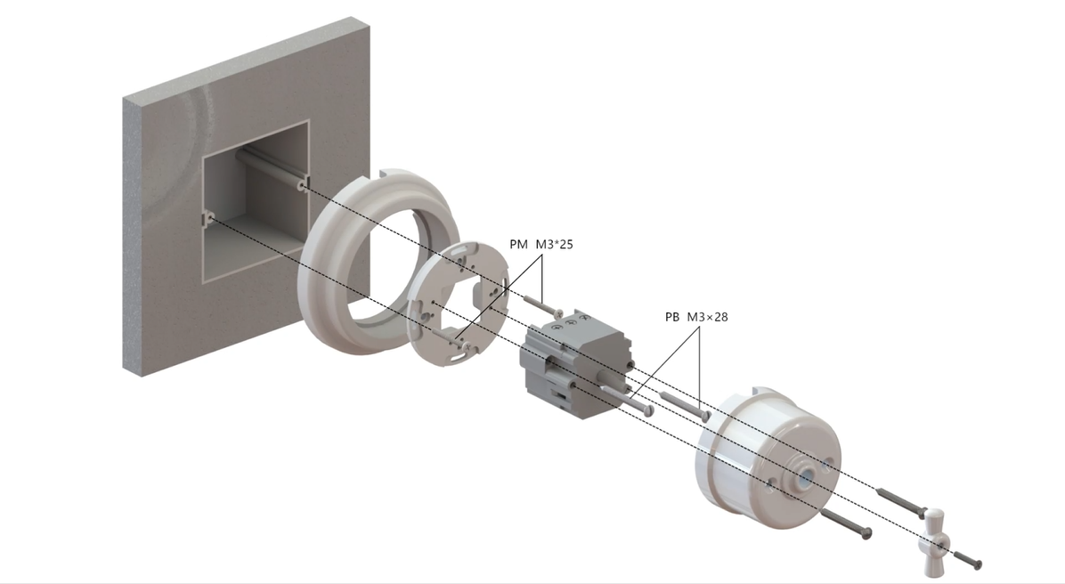 ceramic wall switch