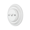 Flush-mounted Porcelain Toggle Switch