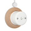 Rustic Porcelain 1 Gang 1 Way Toggle Wall Switches