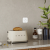 Customizable Retro-Style Square Vintage Ceramic Button Switch for Home