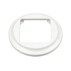 Decorative Round Ceramic Single Switch Frame for Digital Heating Thermostat