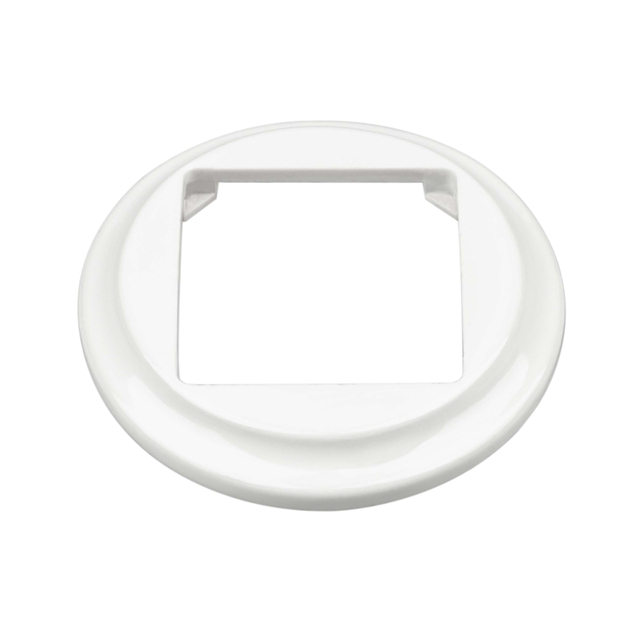 Decorative Round Ceramic Single Switch Frame for Digital Heating Thermostat