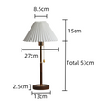 Lampshade H15cm, lower width 27cm, upper width 8,5cm