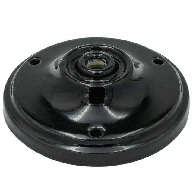 Porcelain Residential D104MM Plug-in Ceiling Roses 