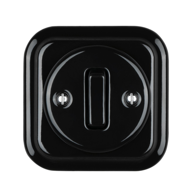 New Series Flush Mounted Ceramic Square Button Wall Switches