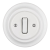 1 Gang Flush-mounted Porcelain Rocker Switch 