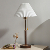 Pleated Table Lamp Creative Simple Modern Warm Romantic Bedroom Lamp 