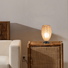 New Rattan Table Lamp Hemp Rope Vintage Hotel Bedside Night Lamps