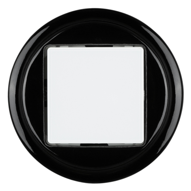 Round Ceramic Single Frame for Thermostat Switch