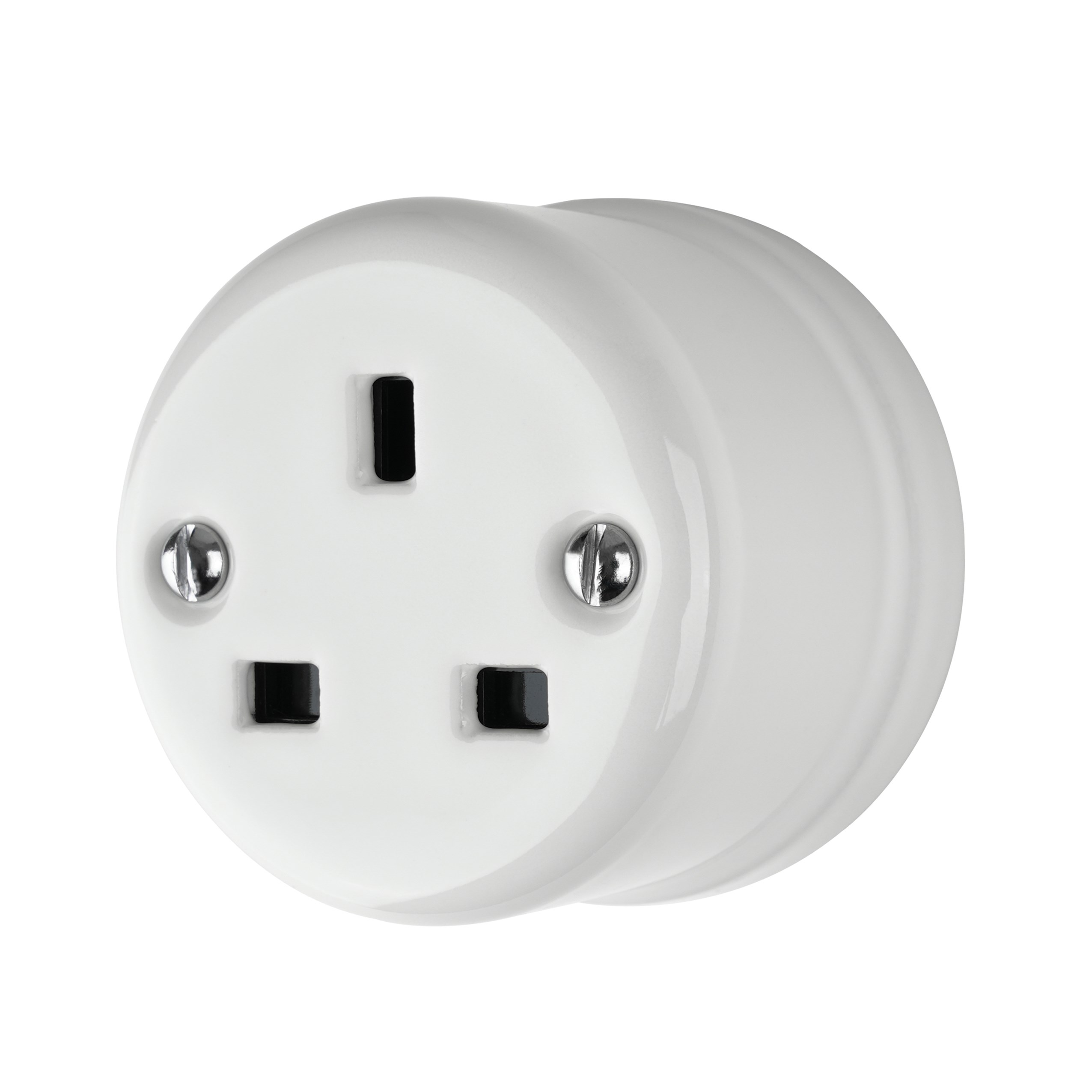 UK Standard Wall-mounting Ceramic Electric Home Wall Socket