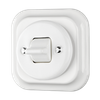 Ceramic Square Flush Mounted Toggle Wall Switches 