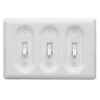 Porcelain Panel Toggle Wall Switches for Home