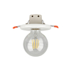 Ceramic E27 Flush Mounted 250V 4A Lamp Holder 