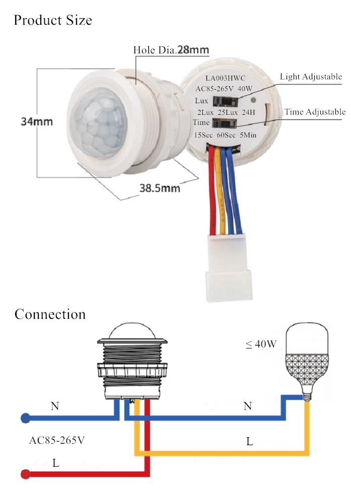 motion sensor wall switches