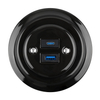Ceramic USB-A+USB-C 20W 5V-4A Flush Mounted Charging Socket