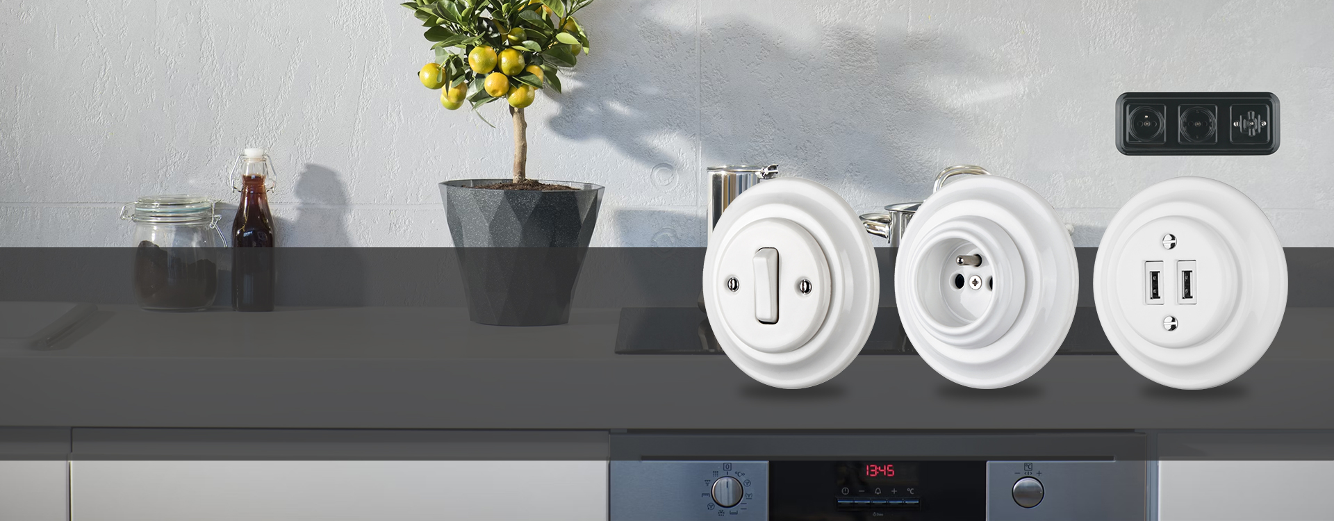 The porcelain choice for electrical excellence - KERUIDA