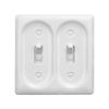 Porcelain Panel Toggle Wall Switches for Home