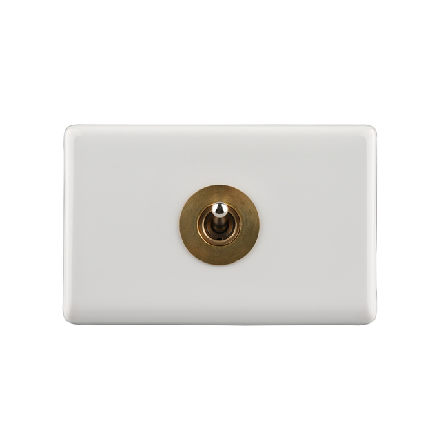 American Vintage Style Porcelain Wall Switches for Indoor Light