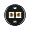 Premium Ceramic Surface Mounted Audio Jack for Home Decoration