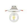 Ceramic E27 Flush Mounted 250V 4A Lamp Holder 