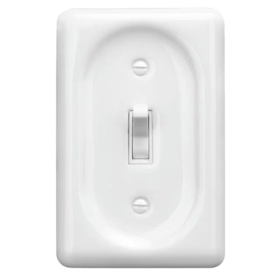 Porcelain Panel Toggle Wall Switches for Home