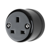 UK Standard Wall-mounting Ceramic Electric Home Wall Socket