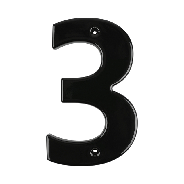 Elegant Ceramic House Number Plaque for European Homes