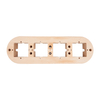 New Design D100MM Wood Surface Mounted Switch Panel