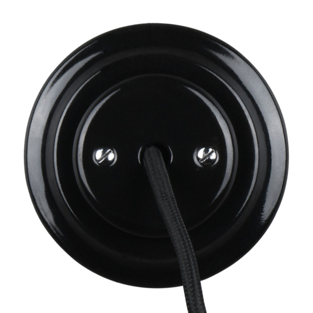 Vintage Ceramic Flush Mounted 9.5MM Cable Aperture