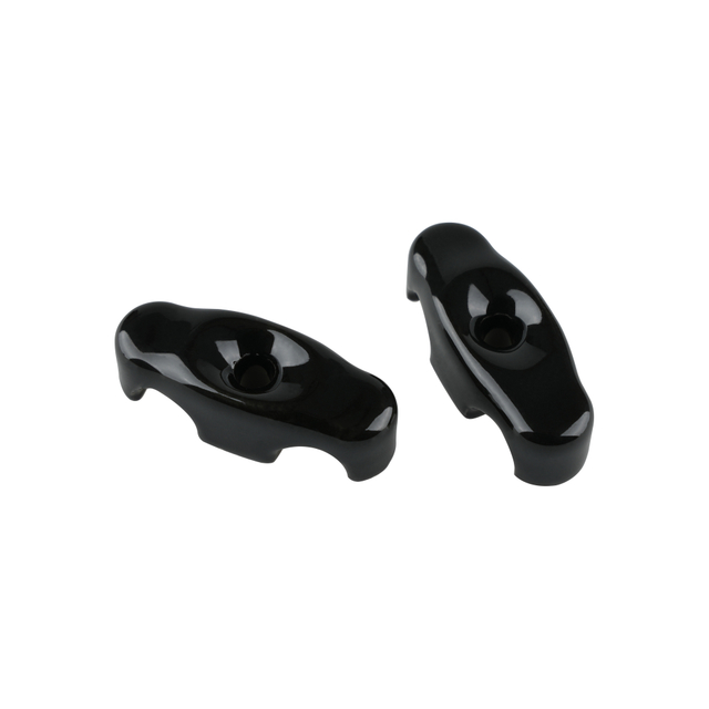 D35mm×H11mm Ceramic Cable Holder for 2 Wires