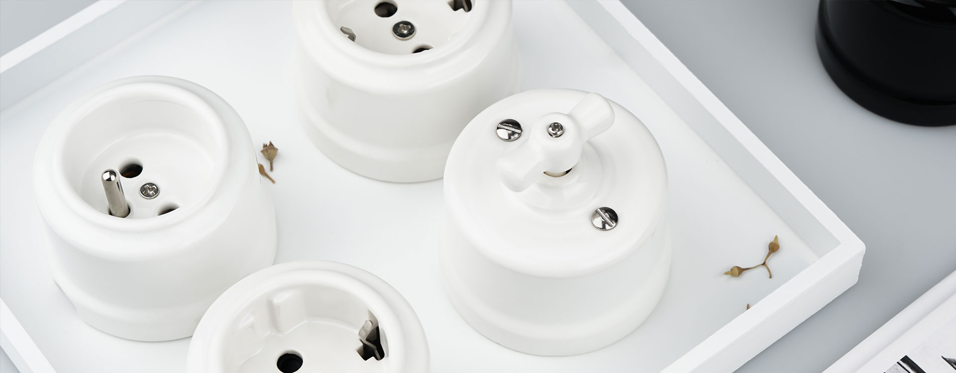 The porcelain choice for electrical excellence - KERUIDA