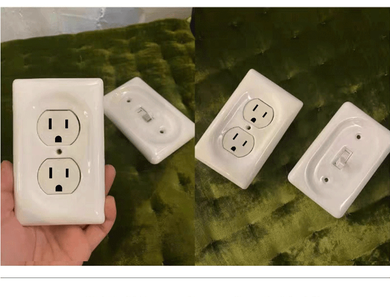 ceramic wall socket